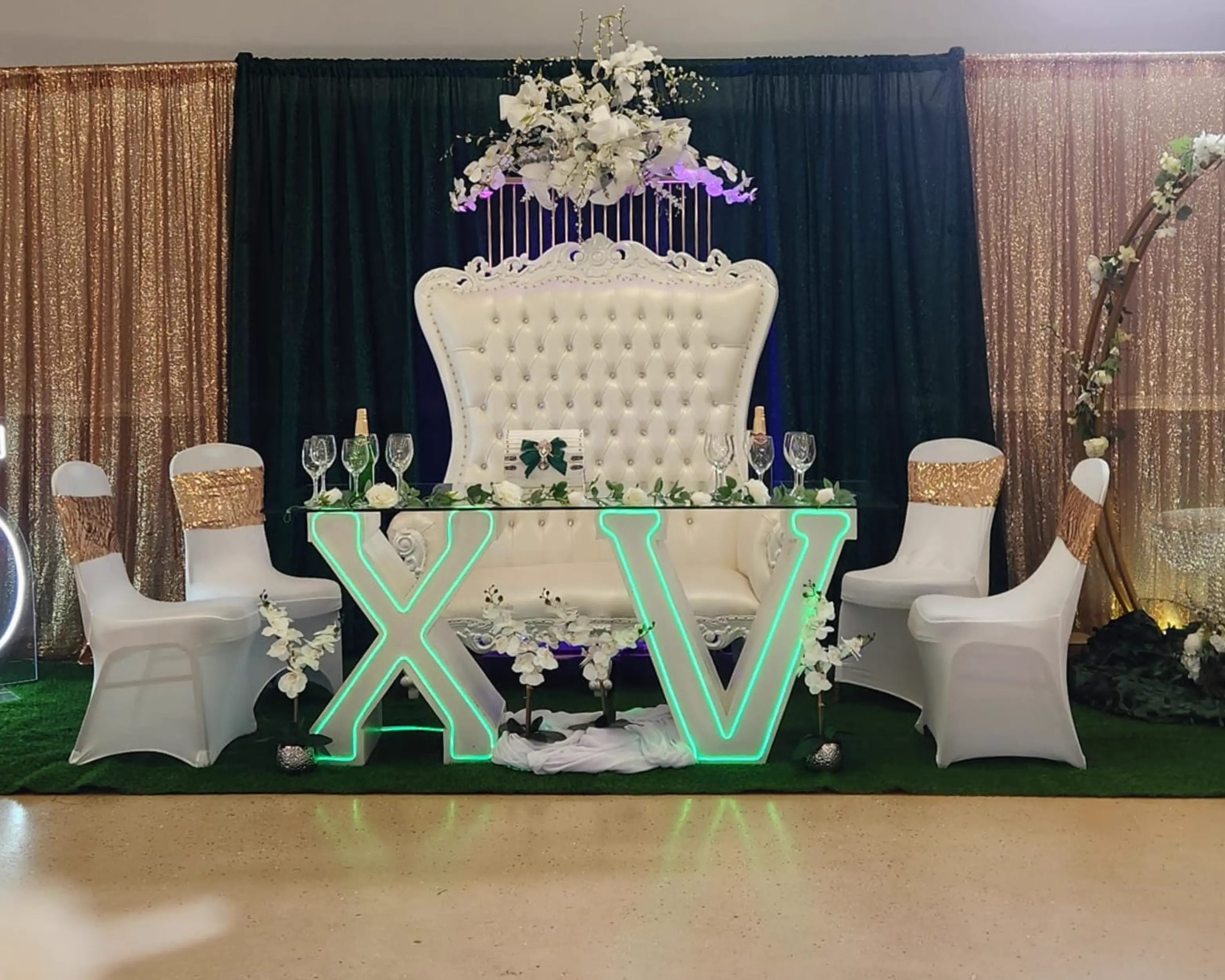 Event detail styling and design