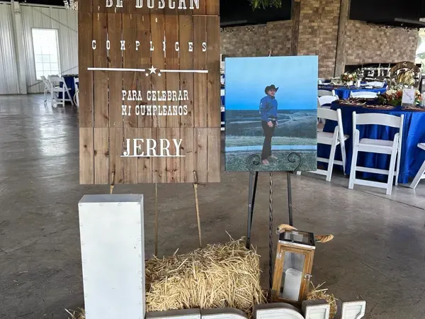 Grand entrance floral installation for events