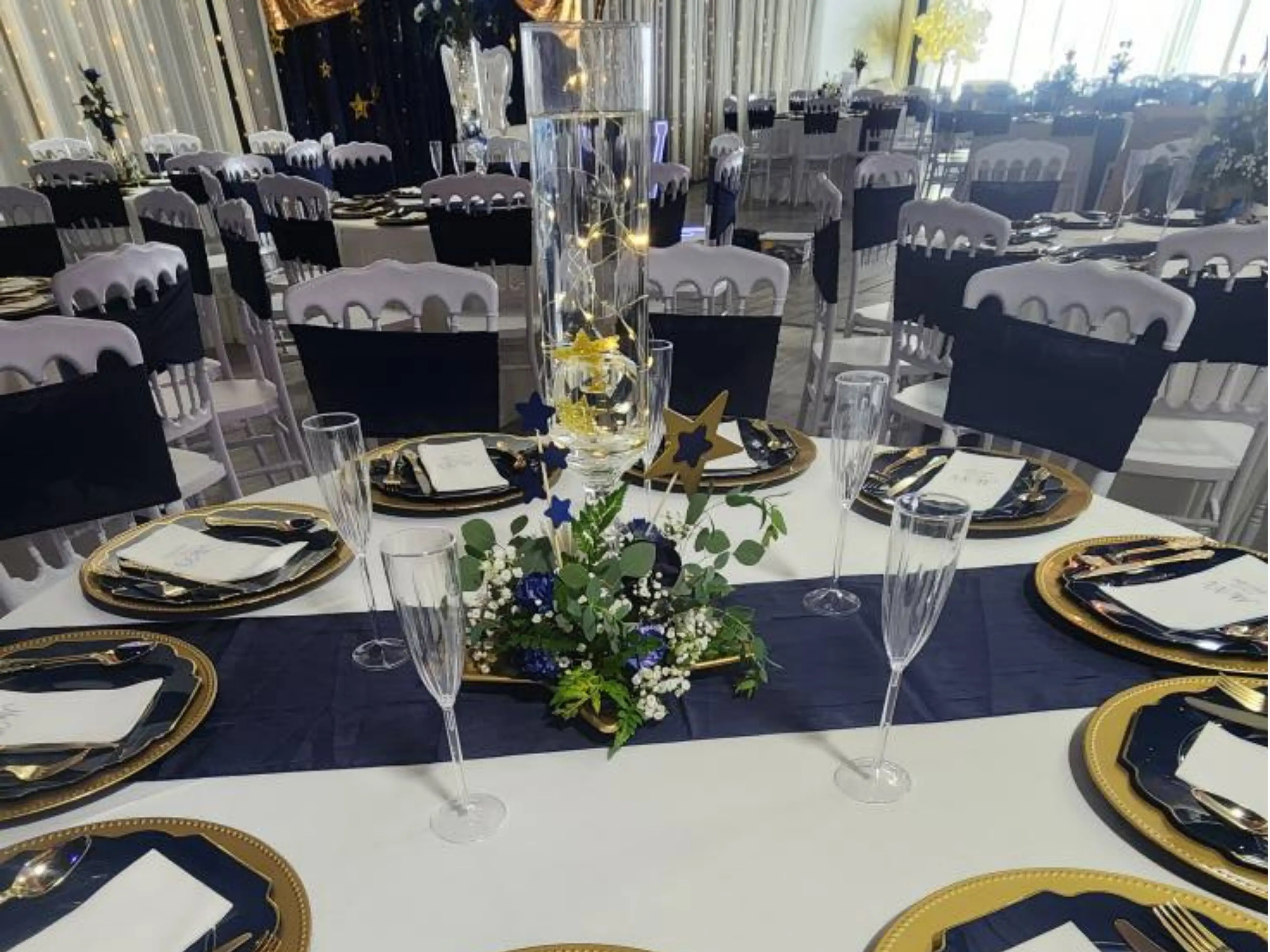 Modern Luxe Quinceañera centerpieces Richmond Kentucky